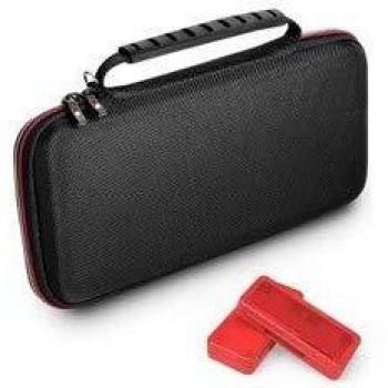 Funda rígida de protección para Nintendo Switch con bolsillo interno - Twodots TDGT0051 Negro EVA