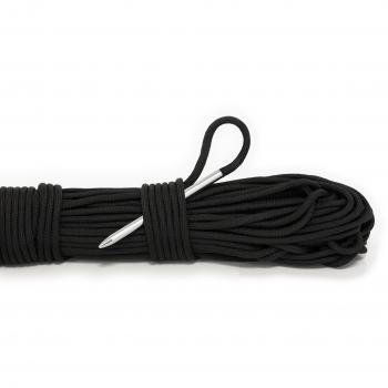 Aguja Paracord hecho de acero inoxidable de 550 paracord con rosca interior en el extremo y una aguja de tejer punta redonda del PRECORN marca