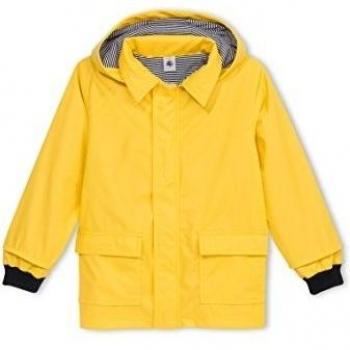 PETIT BATEAU, MATA - Impermeable para Niños, Amarillo 068, 6A