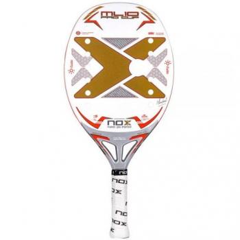 Nox Pala de Tenis Playa ML10 Pro Cup - Alta calidad, diseño aerodinámico, superficie de fibra de vidrio, núcleo de goma EVA, peso ligero, ideal para jugadores intermedios y avanzados