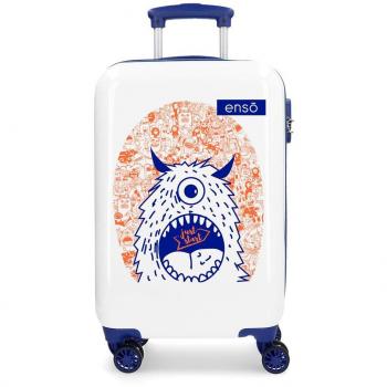 Enso Fantasy Maleta de cabina Multicolor 37x55x20 cms Rígida ABS Cierre combinación 32L 2,5Kgs 4 ruedas dobles Equipaje de Mano