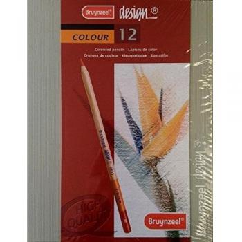 Estuche de Lujo Bruynzeel con 12 Lápices de Colores Multicolor para Artistas