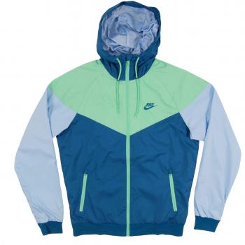 Nike M Nsw Wr Jkt Chaqueta, Hombre, Azul