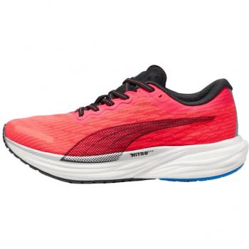 Puma Deviate Nitro 2 Running Shoes - Red Black, Size 41