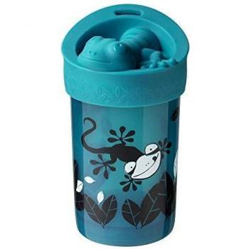 Tommee Tippee Taza Antivuelco con Tapa, Azul