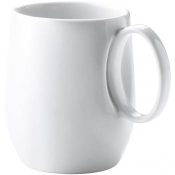 Juego de 6 Tazas de Porcelana Blanca Yaka Blanc - 40 cl