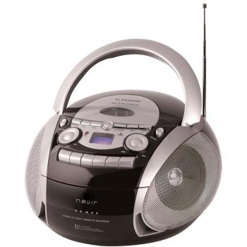 Radiocassette CD NEVIR NVR-482UCM Plata USB