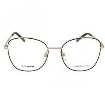 Marc Jacobs Unisex Yellow Gold Eyewear Frames 54 MM