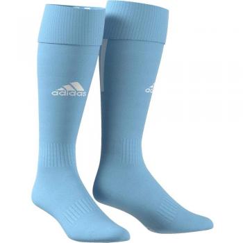 adidas Santos Sock 18 Calcetines, Unisex Adulto, Clear Blue/White, 4042