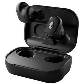 Auriculares In-Ear True Wireless Skullcandy Grind Bluetooth con 40h de Autonomía, Skull-iQ y Alexa Habilitada - Negro