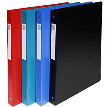Classeur 4 anneaux 20 mm polypropylene opaque rigide 10/10e
