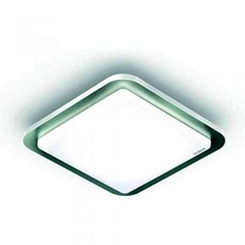 Steinel - Lámpara LED de techo RS LED D2 V3 de acero inoxidable, 9,5 W, detector de movimiento, luz nocturna
