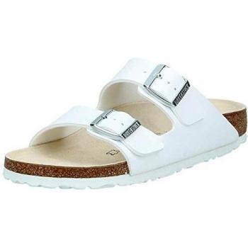 BIRKENSTOCK Arizona, Unisex-Adults' Sandals, White