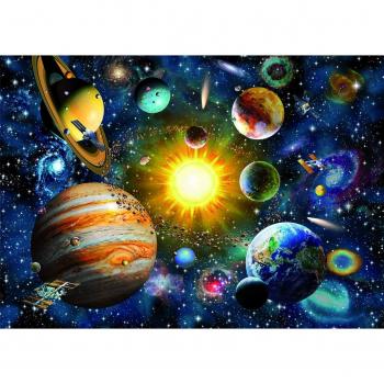 Solar System 2000-Piece Jigsaw Puzzle
