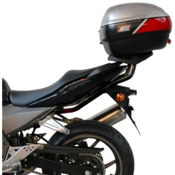 GIVI Portamaletas superior MONORACK para maleta monollave o monobloqueo, compatible con Kawasaki Z 750 S (05-07), carga útil de 6 kg