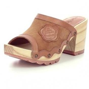 Kickers Woodstok Women's Mules - Camel