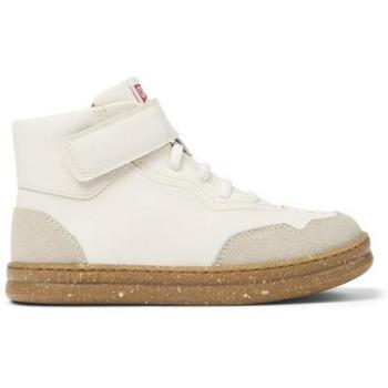 CAMPER Runner Sneakers for Girls - White, Smooth Leather, Size 31 and Size 12.5