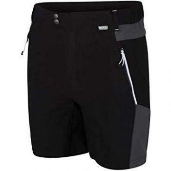 Regatta Mountain Shorts, Black/Magnet, 33 Mens