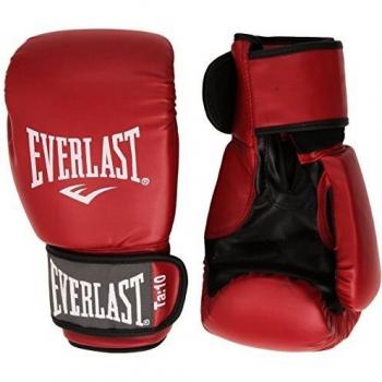 Everlast Rodney - Guantes de boxeo, color rojo, talla 10oz