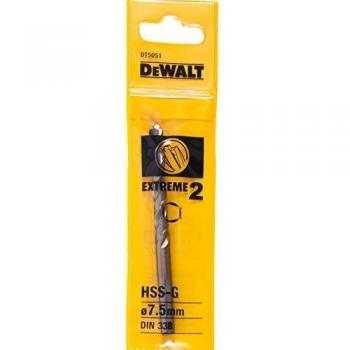 Dewalt DT5051-QZ DT5051-QZ-Broca para metal Extreme 2-7.5x109mm, 0 W, 0 V
