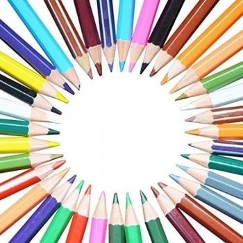 unimango 36pcs profesional dibujar y dibujar lápices de colores Set para jardín secreto adulto libros para colorear, multicolor, 36 Colors in Paper Box