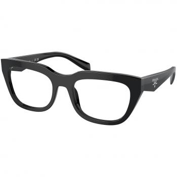Prada PR A06VF Asian Fit 16K1O1 Gafas Recetadas para Mujer Negras