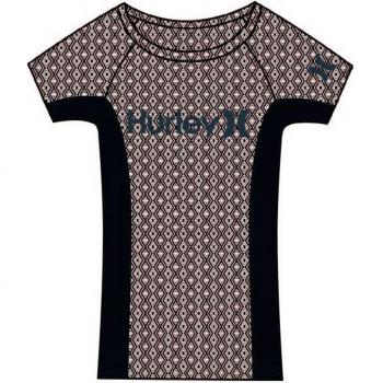 Hurley - One and Only Ss Rashguard, color blanco , talla L