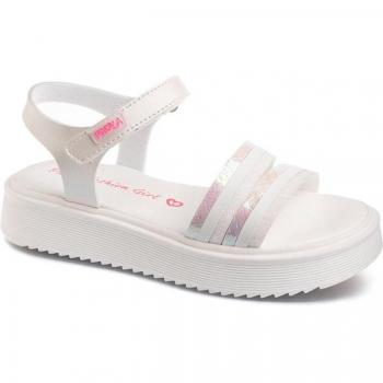 Sandalias de niña blancas Pablosky (Modelo 423400)