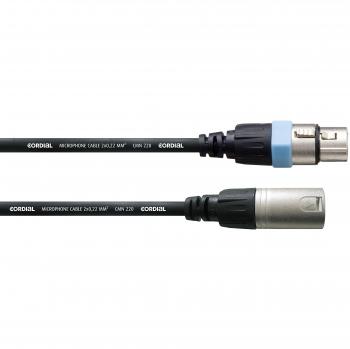 Cordial 20m XLR Microphone Cable (1x XLR Plug - 1x XLR Socket)