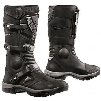 Botas de moto Forma Adventure impermeables - Negro - Talla 49