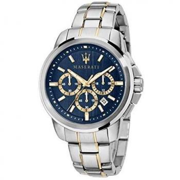 Men's Watch, SUCCESSO  Collection, Made of Steel, PVD Gold - R8873621016