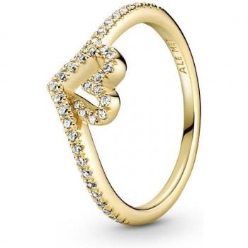 Anillo Brillante Corazón Deseo con Circonitas Cúbicas - Pandora 48