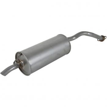 Silenciador trasero 4MAX 0219-01-26030 con características de diseño optimizado para reducción de ruido, fabricación en acero inoxidable, compatible con múltiples modelos de vehículos y fácil instalación