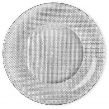 Bajo plato Inca plata. 31 cm. Min. 12 unidades