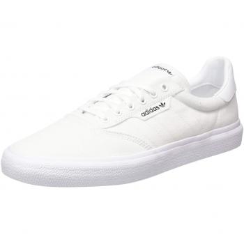 Adidas 3MC Vulc Skate Sneakers - White/Gold