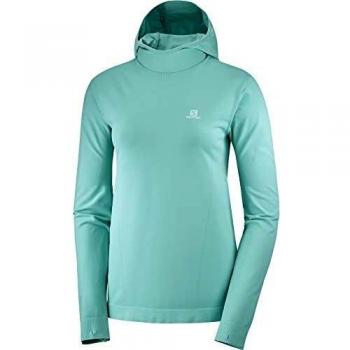 SALOMON Agile Sudadera, Mujer, Meadowbrook, XS