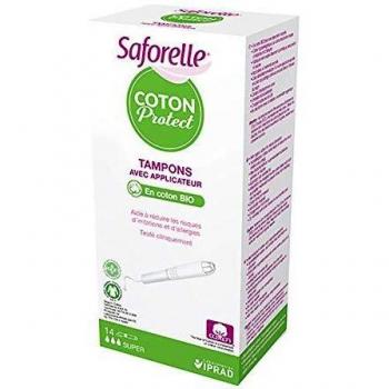 Saforelle Coton Protect 14 - Sellos con aplicador