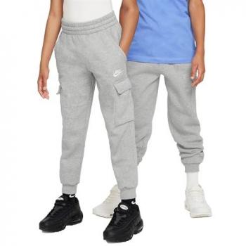 Nike Club Junior Cargo Joggers - Grey - Medium
