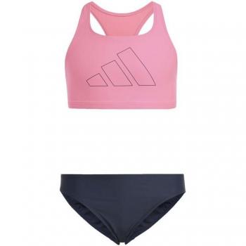 Bikini de natación adidas big bars niña rosa 128