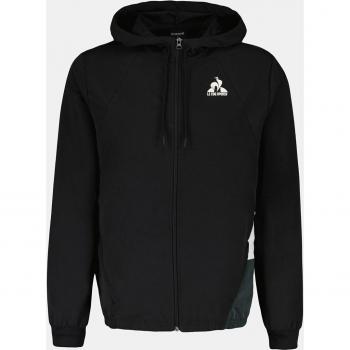 Le Coq Sportif Men's Black Zip Hoodie