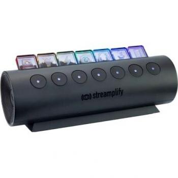 streamplify HUB Ctrl 7 Adaptador USB 7 Puertos - HUB USB 3.0 Alimentacion Externa - Hub de Streaming