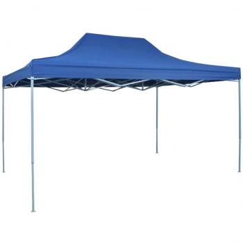 vidaXL Professional Folding Party Tent 3x4 m Steel Blue