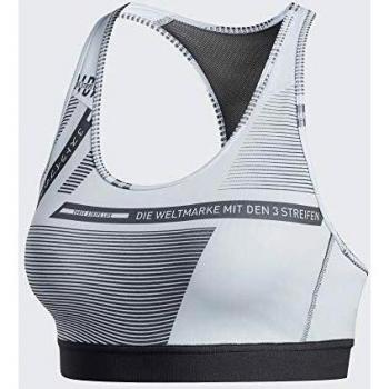adidas Don't Rest AOP Bos - Sujetador Deportivo para Mujer, Mujer, Sujetador Deportivo para Mujer, FJ7247, Skytin/Print, Medium