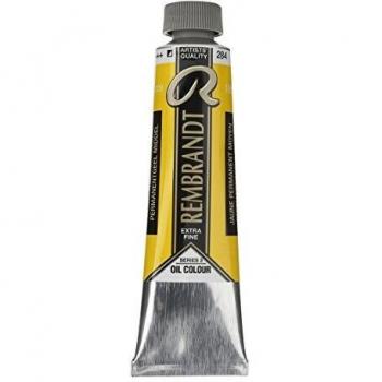 Talens Rembrandt - Excelentes colores de pintura al óleo - 40 ml - 284 Amarillo permanente medio