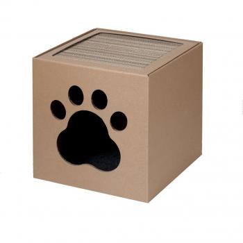 Rascador para Gatos Carton+Pets Netti Bronce Cartón 35 x 35 x 35 cm