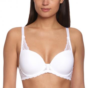 Triumph Amourette Spotlight WHP Women's Underwire Bra, White, Size 80A