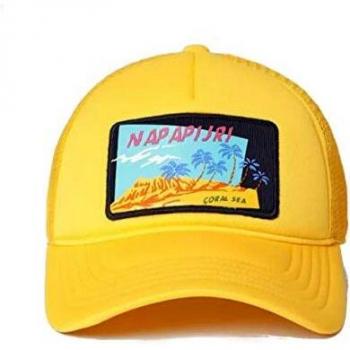 Napapijri Forbes Gorra de béisbol, Amarillo