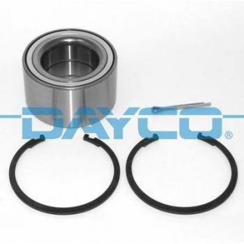 Juego de cojinete de rueda DAYCO KWD1205 - Kit completo que incluye rodamientos y componentes necesarios para la instalación, diseñado para garantizar un rendimiento óptimo y duradero en vehículos