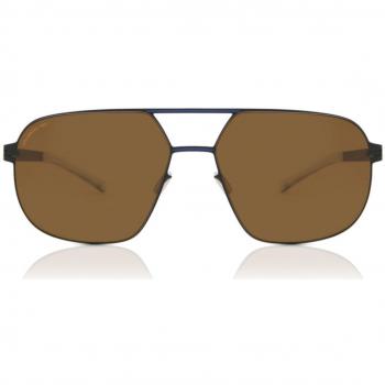 Mykita Angus Polarized 514 Men's Blue Sunglasses Size 56