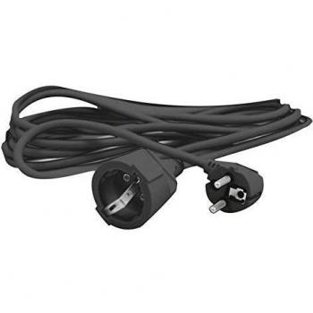 Silver Electronics 9225 Prolongador Manguera, Negro, 5 metros